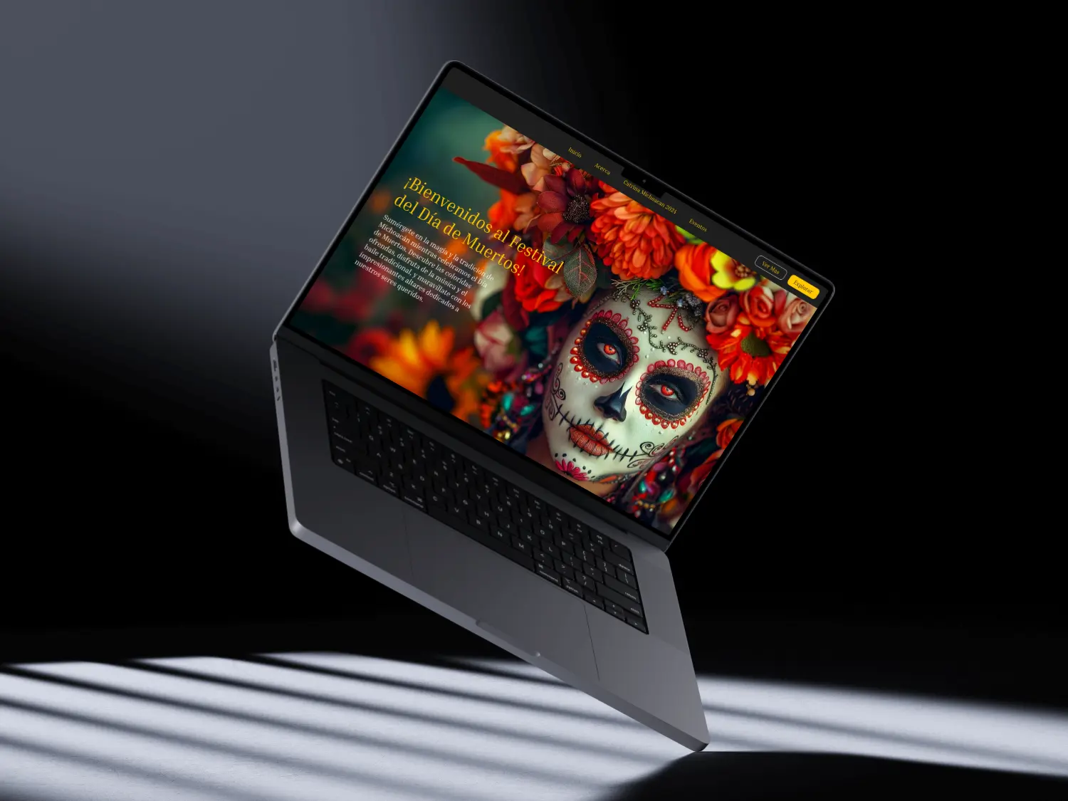 Vista del proyecto Festival Día de Muertos