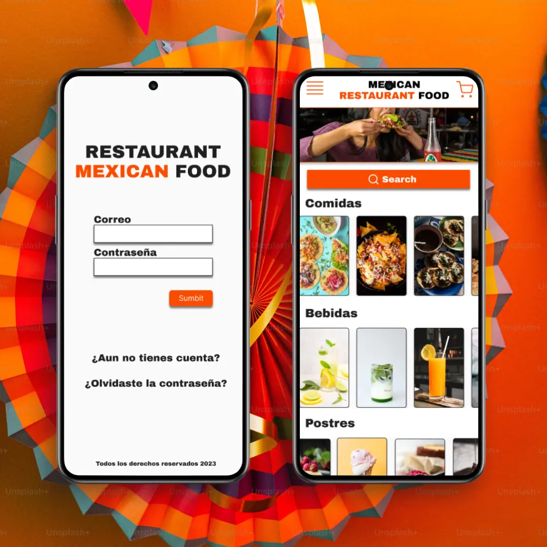 Vista del proyecto Restaurant Mexican Food