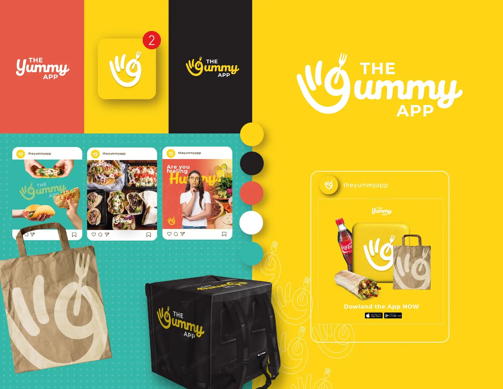 Vista del proyecto The Yummy App